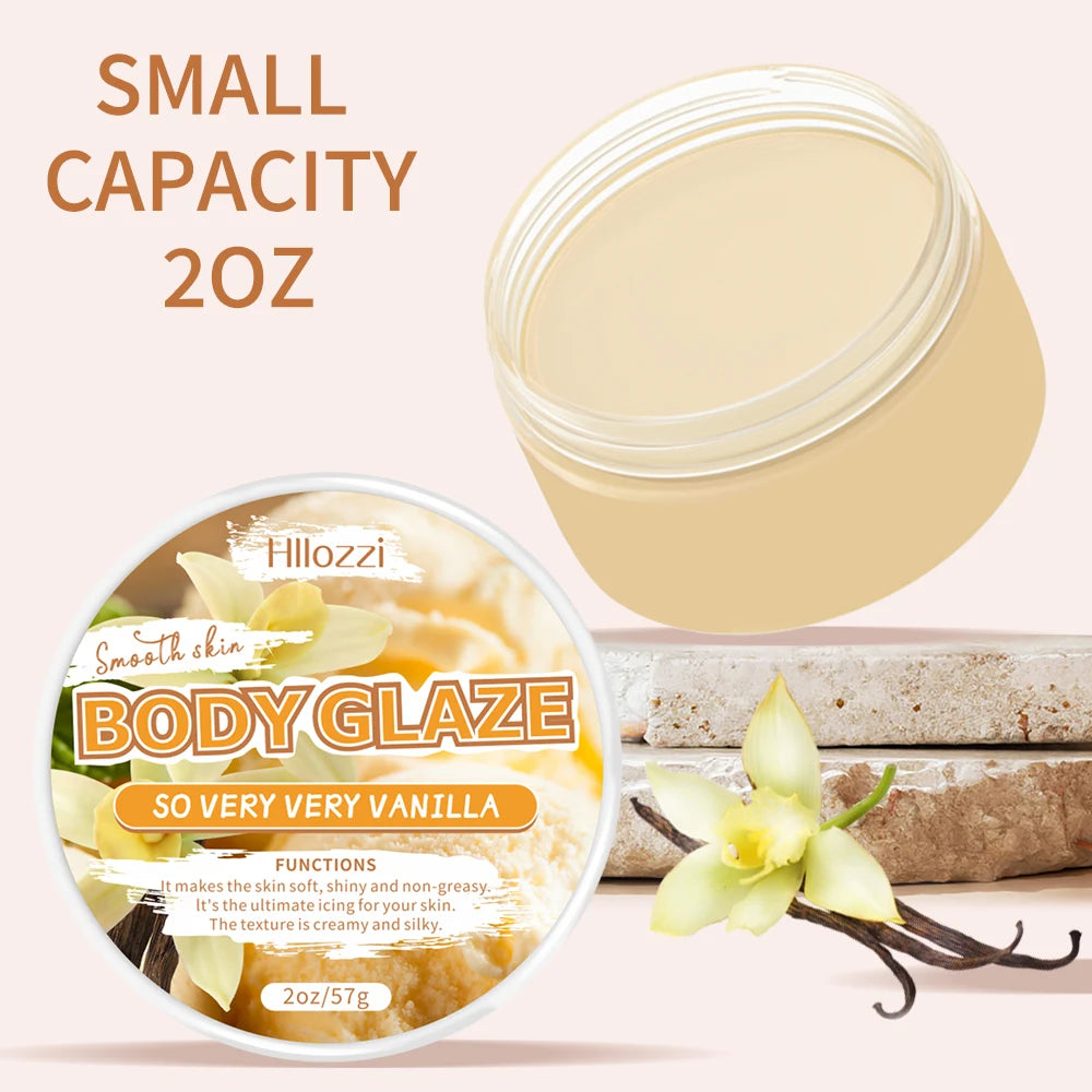 Vanilla body glaze can be used on the face and body to moisturize and nourish the skin, making it elastic Fresh