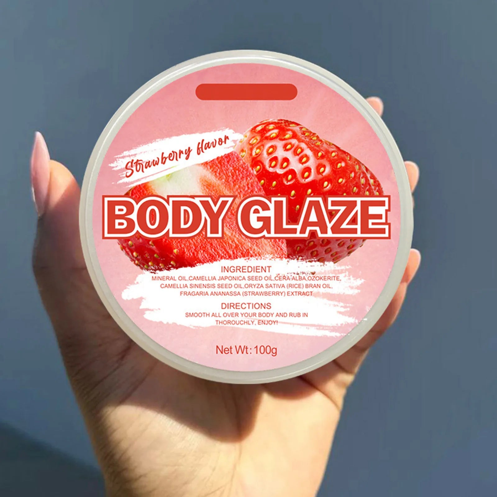 Body Glaze Moisturizing 100g Women's Body Glaze Moisturizes Nourishes Dryness Butter Body Moisturizer for Women Anti Aging
