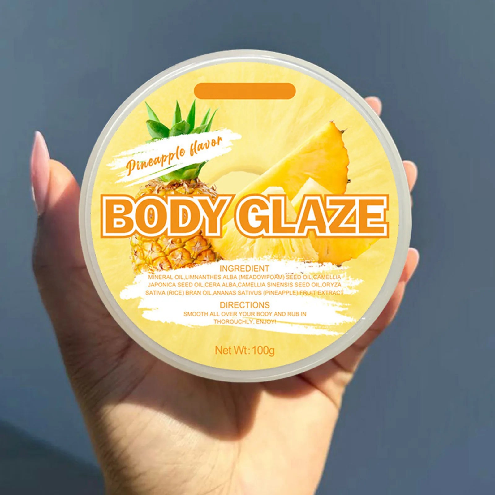 Body Glaze Moisturizing 100g Women's Body Glaze Moisturizes Nourishes Dryness Butter Body Moisturizer for Women Anti Aging