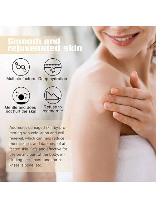 GZE BODY GLAZE Deep Moisturizing And Firming - Smooth Dry Skin For Both Men And Women Silky Smooth Skin Exfoliating Gel