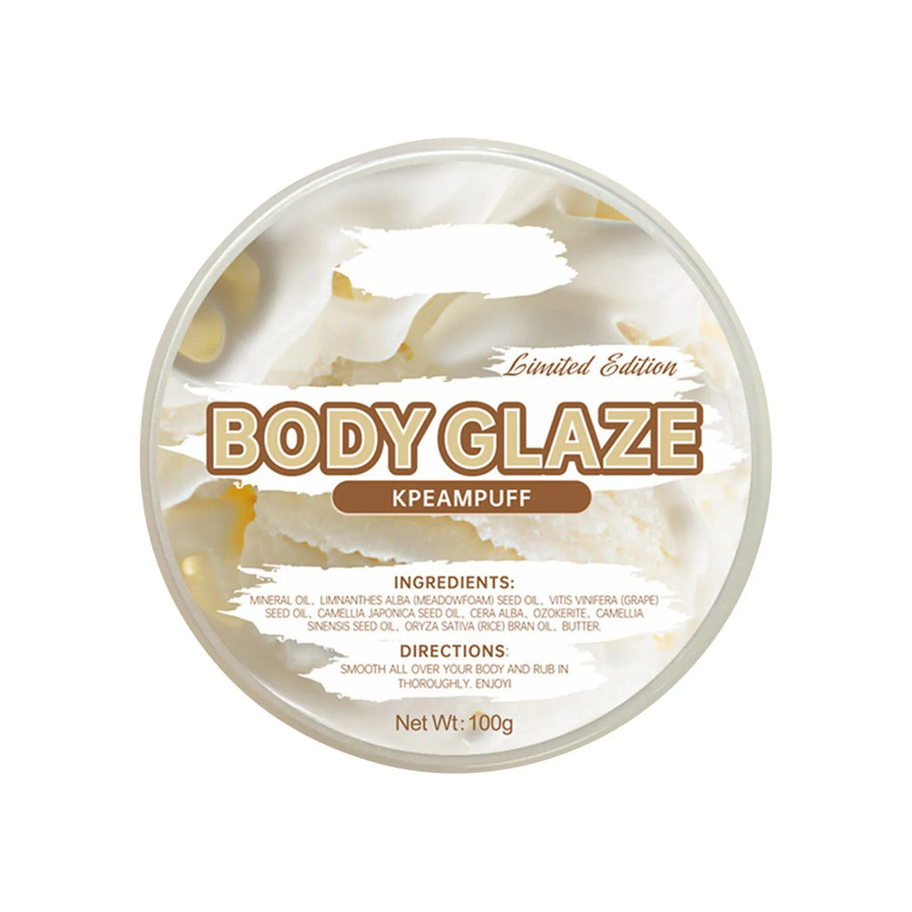Body Glaze Moisturizing 100g Women's Body Glaze Moisturizes Nourishes Dryness Butter Body Moisturizer for Women Anti Aging