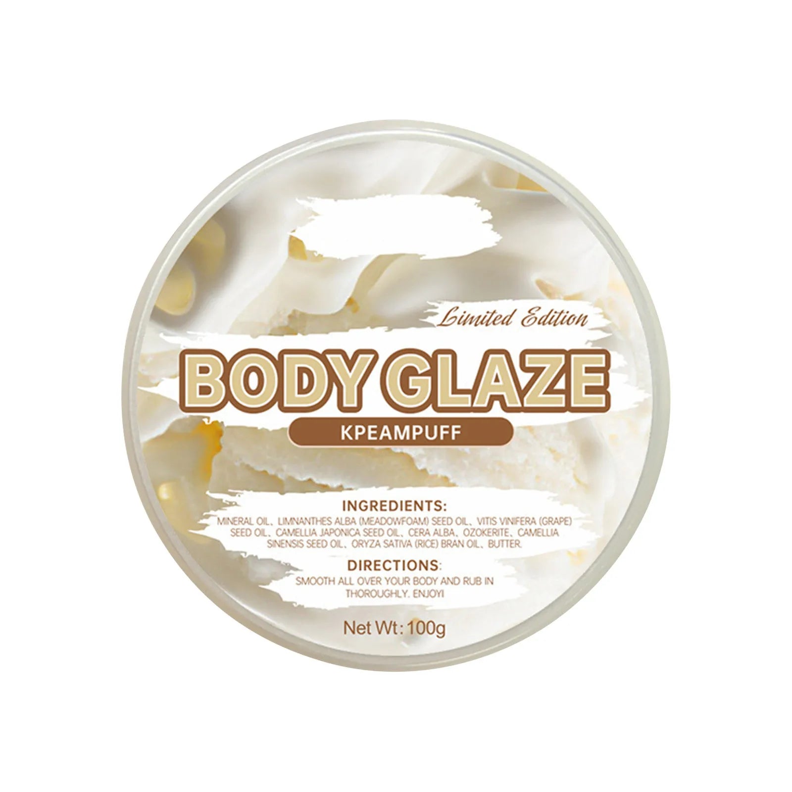Body Glaze Moisturizing 100g Women's Body Glaze Moisturizes Nourishes Dryness Butter Body Moisturizer for Women Anti Aging